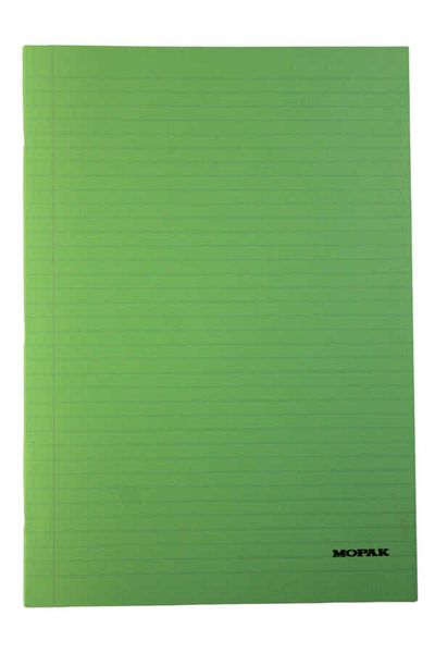 Mopak A4 40 Sheets Lined Plastic Cover School Notebook