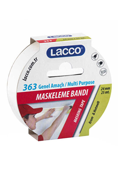 Lacco Bandă de mascare creponată 24 mm x 25 m