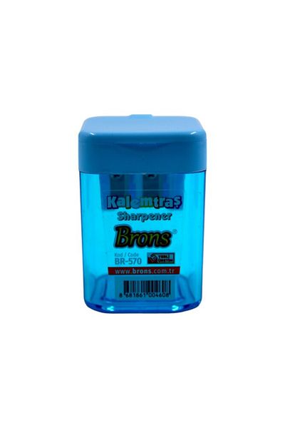 Brons Br-570 Model Square Bowl Pencil Sharpener