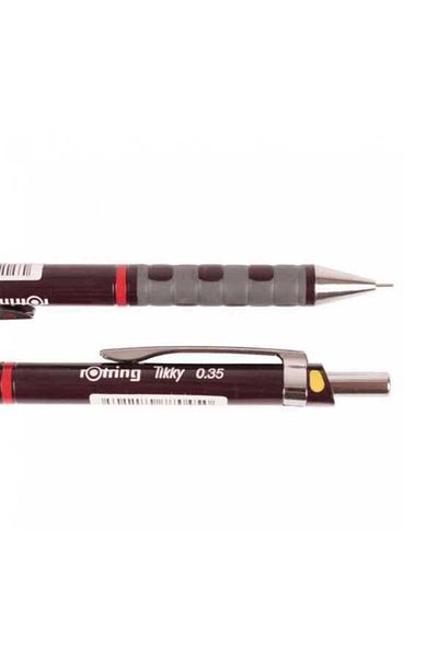Rotring Tikky 0.35 Claret Red Versatil Mechanical Nib Pen