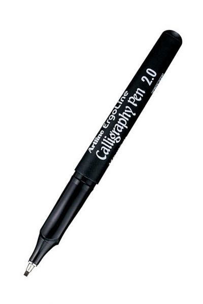 artline Erg-242 2.0 Caligraphy Pen Black