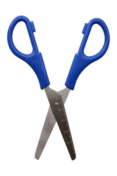 Brons Student Scissors with Ruler Br-699