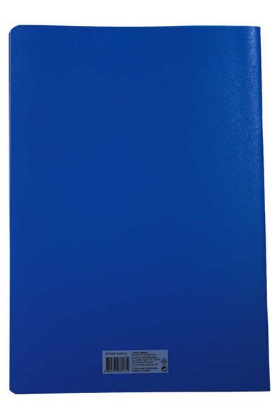 Mynote Text Neon A4 60 Sheets Striped Plastic Cover Notebook