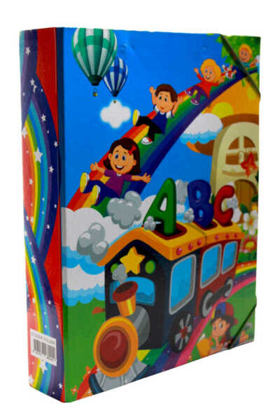 Seven Dosar elastic pentru elevi cu figuri cu litere ABC 2077