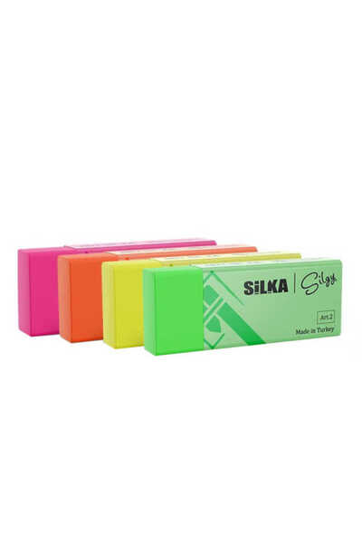 Faber Castell Silka Neon Silgi Büyük (ART2) ( 1 Adet )