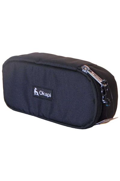 Okapi Okp-121 Τσάντα στυλό Οβάλ Μαύρο Χρώμα