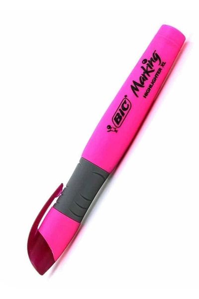 Bic Pink Pen Type Highlighter891397