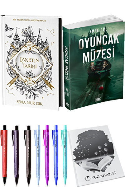 İndigo Kitap Oyuncak Müzesi Emre Gül ve Lanetin Tarihi Sena Nur Işık 2li Set ...
