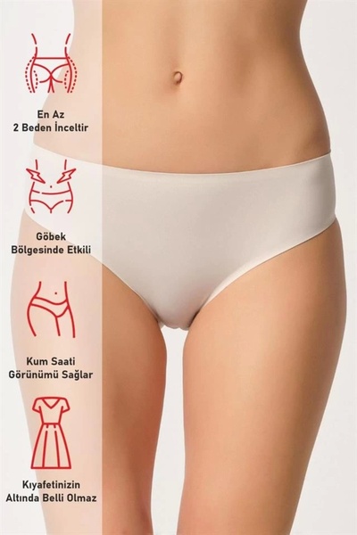 C&City C12803 Laser Cut Mink Women's Panties - Gluing Laser Cut