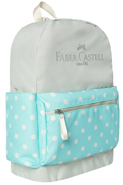 Faber Castell Faber-Castell Polly Polka Dot Backpack - Mint Green