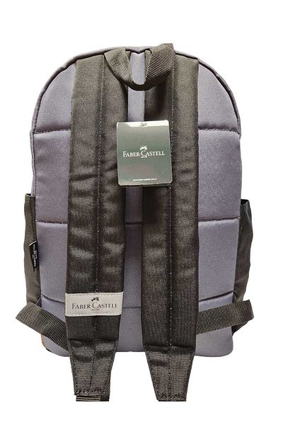 Faber Castell Faber-Castell Urban Gray Black Backpack