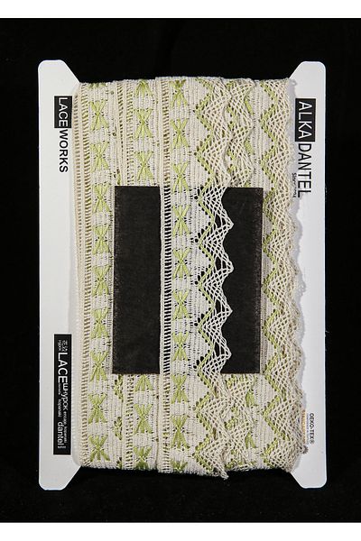 ALKA DANTEL Mercerized Kopanaki - 10 Meters Width