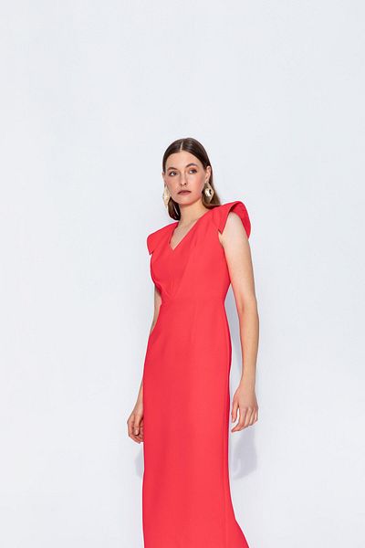 KAMEYA Red 40409 Model Dress
