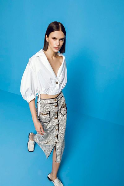 KAMEYA White Blouse 10245