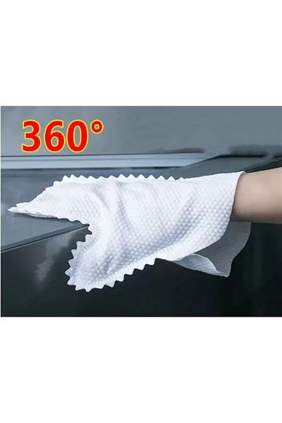 alisverisdevi 10 Multi-Purpose Cleaning Gloves - Dusting Cloth