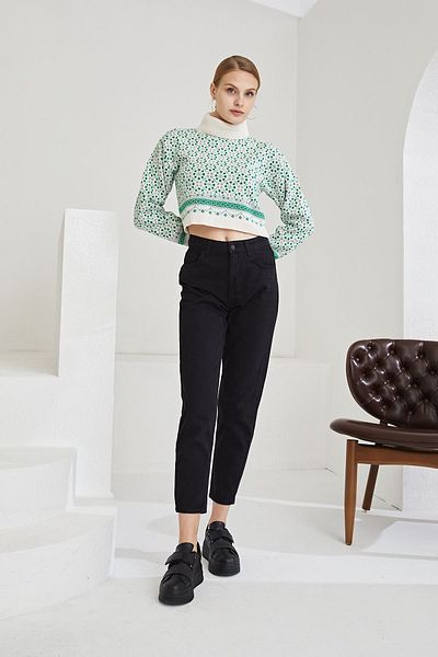 Geppetto Penolope Black Women's Jean Pants