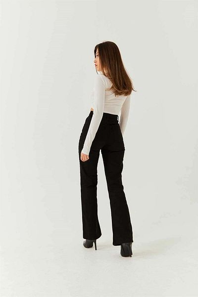 Geppetto Penolope Women's - Power Lycra Black Super High Waist Denim Jeans 2024 Jean