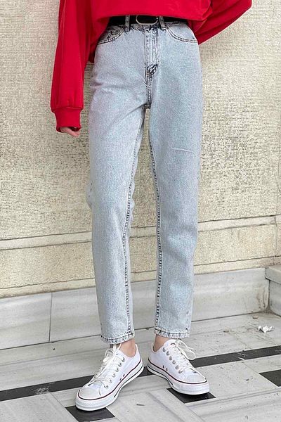 Geppetto Penolope Women - Sky Blue Mom Jean