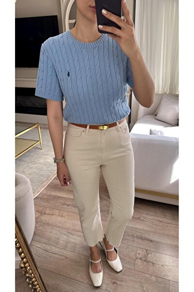 Geppetto Penolope Women's - Ecru Momfit Lycra Jean