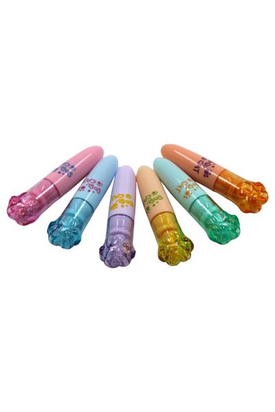 Kırtasiye Ofisi 6-Piece Highlighter Set - With Paw Head, Q-1360