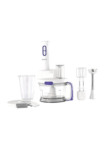 Arçelik K 1261 RHB Blender Set with Grater Hand Blender Set Food Processor 1000W