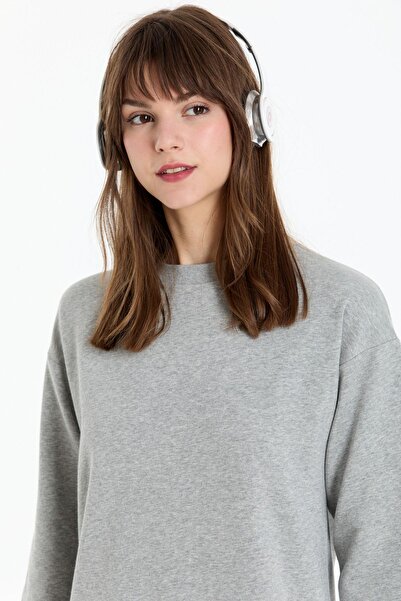 Kyron Αθλητικό Γυναικείο Φόρεμα με Κομμένη Λεπτομέρεια - Γκρι