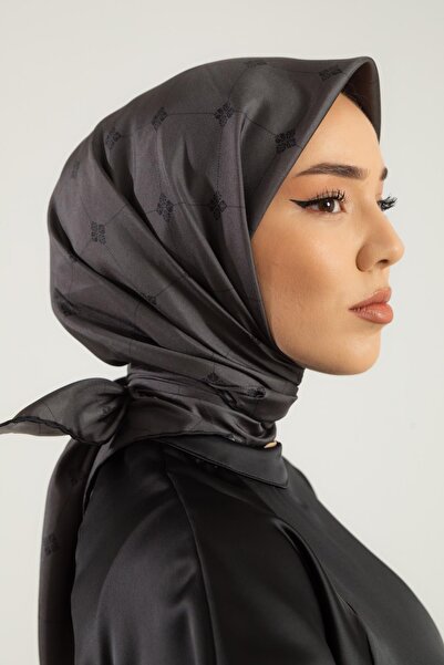 Silk Home وشاح حرير تيفيل منقوش مدخن 11392-18