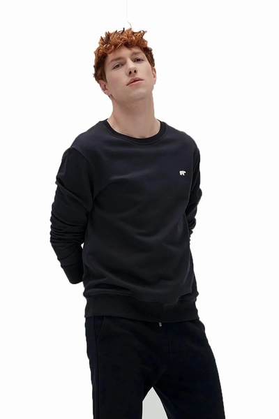 Bad Bear Presage 0 Yaka Erkek Sweat - Siyah
