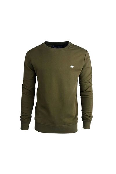 Bad Bear Presage 0 Collar Men's Sweat - Khaki