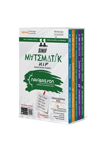 Rasyonel Yayınları 11.sınıf Matematik Set Navigasyon Kif