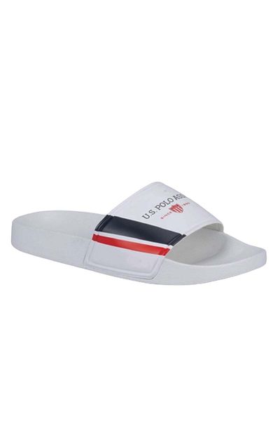 U.S. Polo Assn. Πόλο Ασν. Ανδρικές παντόφλες Willy - Λευκές