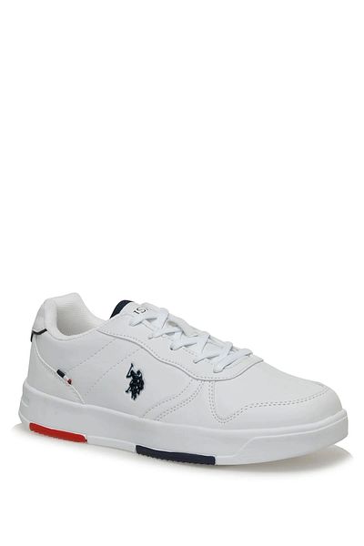 U.S. Polo Assn. Πόλο Ασν. Ανδρικά λευκά παπούτσια Andrei