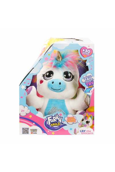 Sunman 72033 Lily Sesli ve Işıklı Unicorn Peluş