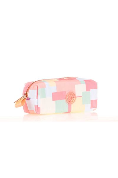 KAUKKO Rainbow Business - Salmon Square Τσάντα στυλό K2651