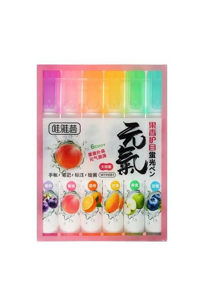 CHOSCH Maxx Fruit Scented Highlighter 6 Pack WYH-061