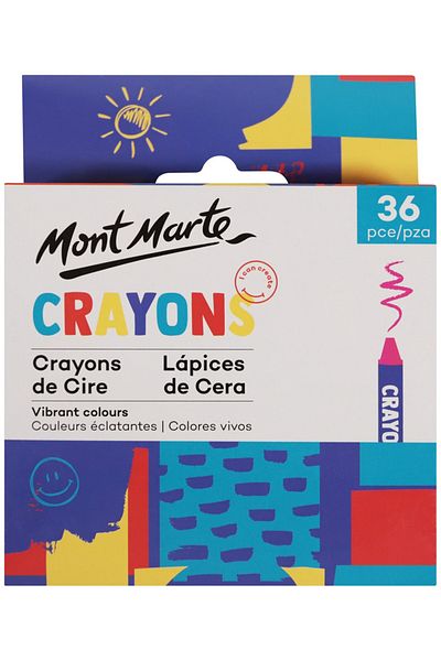 Mont Marte Pastel Colored mm Paint Set of 36