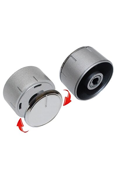 KGPart Arçelik D363GI Fırın Düğme Takımı Kısa Adaptör 4 Adet