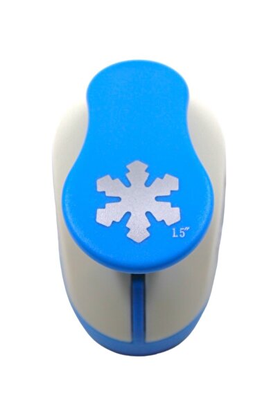 Kırtasiye Ofisi ثقب ماكسي على شكل ندفة الثلج - قطر الدفع 3.8 سم