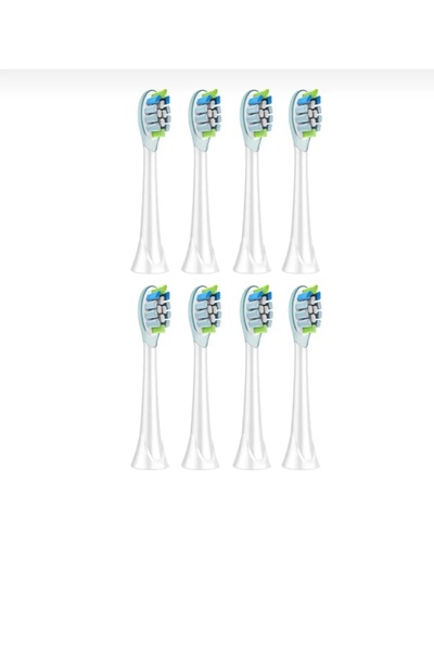 Philips Sonic FlexCare Şarjlı Diş Fırçası Uyumlu Yedek Başlık 2 Paket 8 Adet