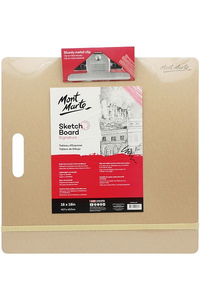 Mont Marte Medium mm Clip-On Sketch Board