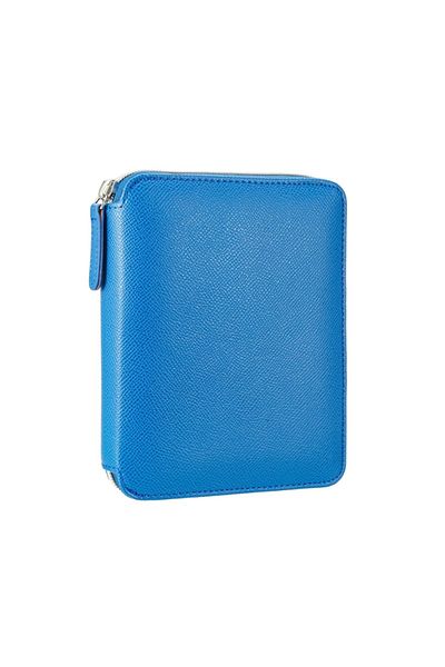 Victoria's Journals 0293 Cutie - Dosar cu fermoar cu dungi albastre, 10,5x14,8 cm, 80yp
