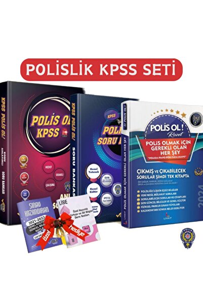Liyakat Yayınları SÜPER- KPSS POLİSLİK HAZIRLIK SINAV SETİ- EN GÜNCEL ALIMLAR...
