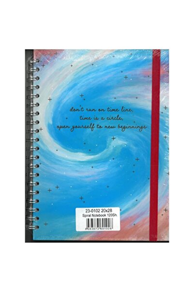 Victoria's Journals 0102 Notes 20x28cm Spiralli Sert Kapak 90gr. 40yp. Düz 40...