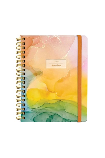 Victoria's Journals 0069 Notes 17x24cm Spiralli Sert Kapak 90gr. 96yp. Çizgil...