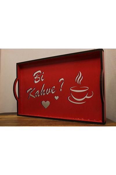 HANDSOME Brown Wooden Tray