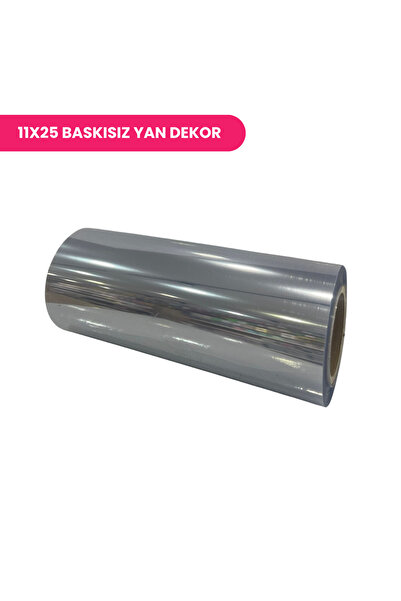 Korinitta Pasta Yan Dekor 11X25 (Şeffaf Baskısız Jelatin)