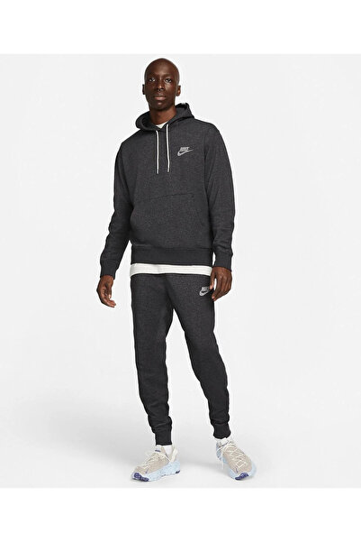 Nike M Nsw Revival Flc Po Hoodie C siyah