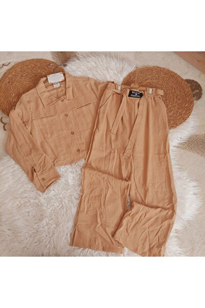 Özeniş Linen Girl's Set