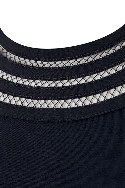 FSM1453 Women's Cotton Wide Collar Sleeveless Top Lycra Body -2170