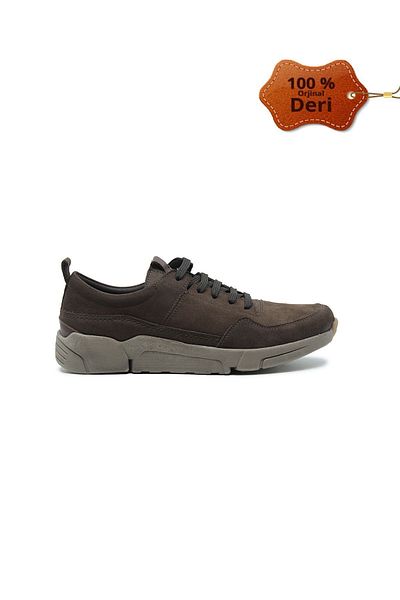 Gusse Clarks Men's Brown Genuine Leather Shoes